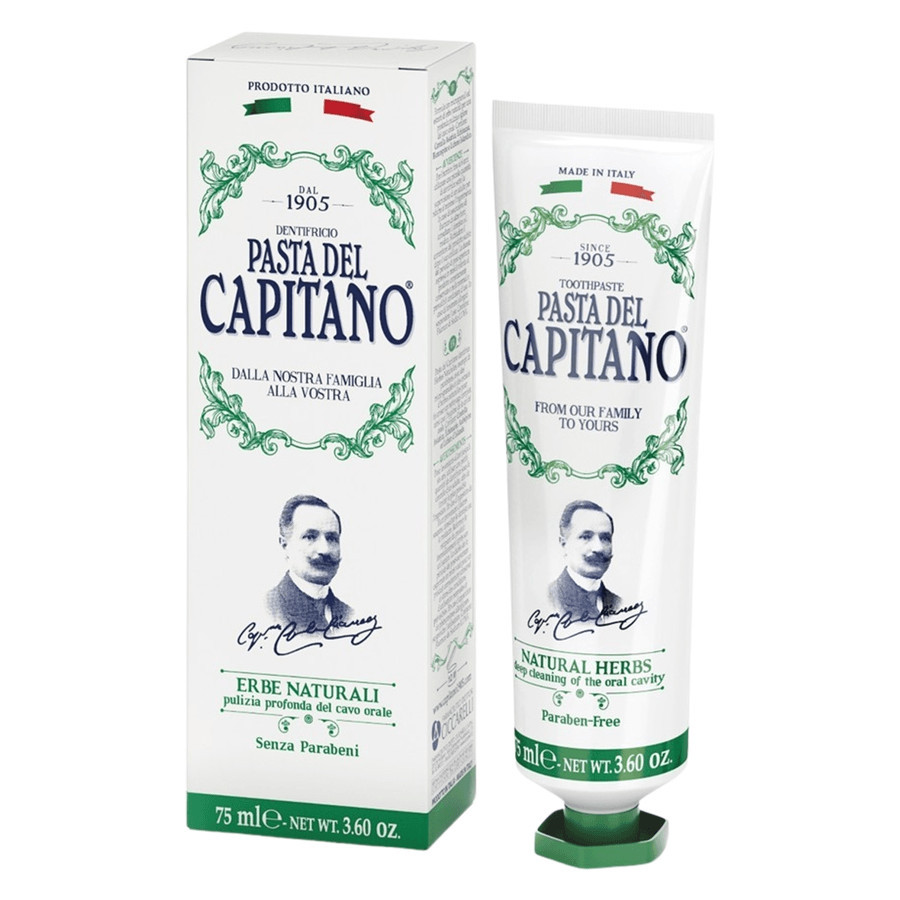 Pasta Del Capitano Natural Herbs Toothpaste 75ml