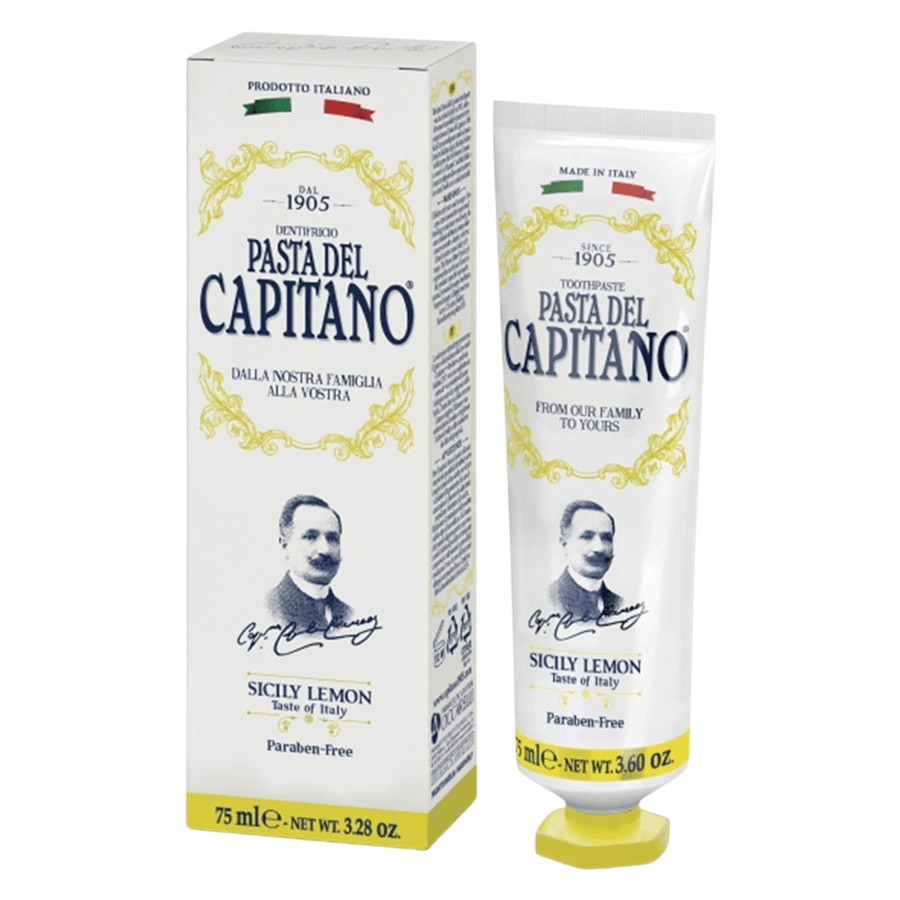 Pasta Del Capitano Sicily Lemon Toothpaste 75ml