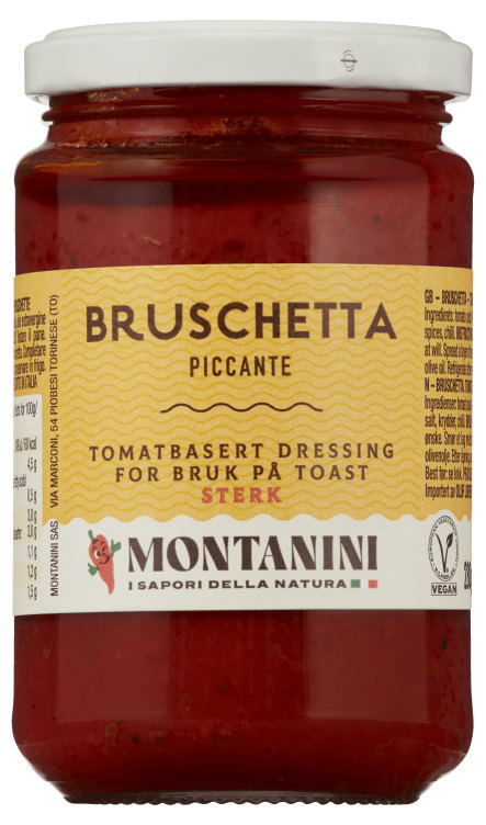 Bruschetta Spread 280g Montanini