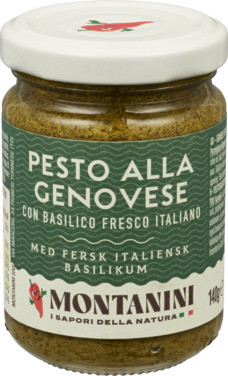 Pestosaus Grønn 140g Montanini