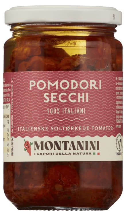 Tomat Soltørket 280g Montanini