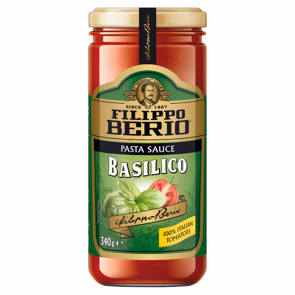 Filippo Berio Basilico Pasta Sauce 340G