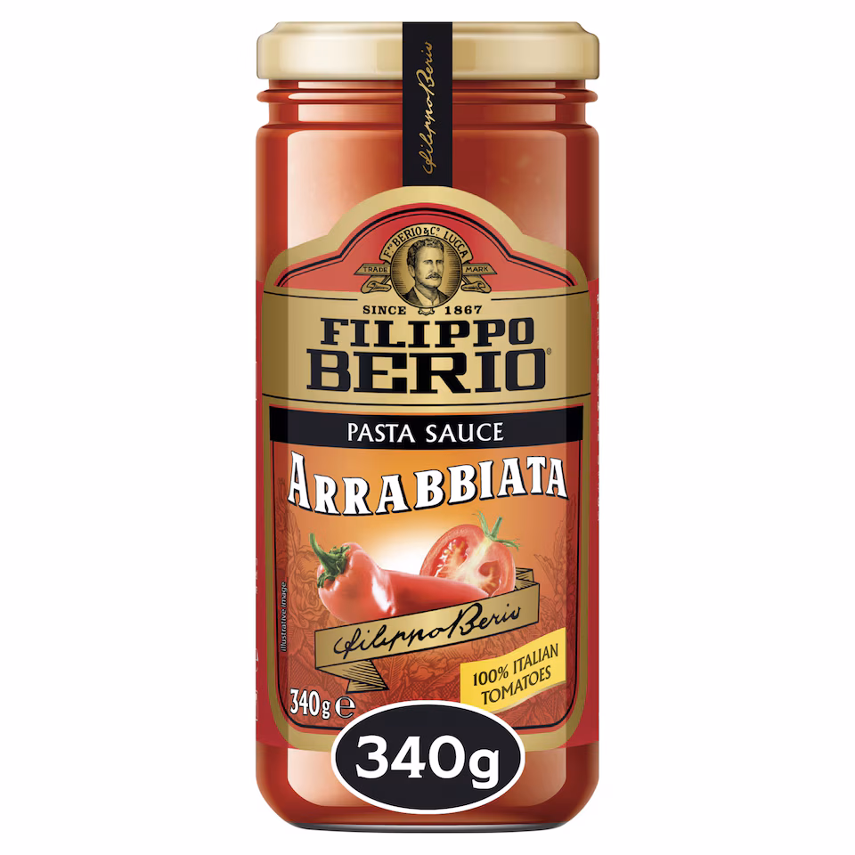 Filippo Berio Arrabbiata Pasta Sauce 340G