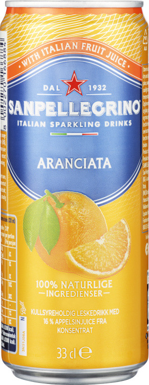 San Pellegrino Aranciata 0,33l boks