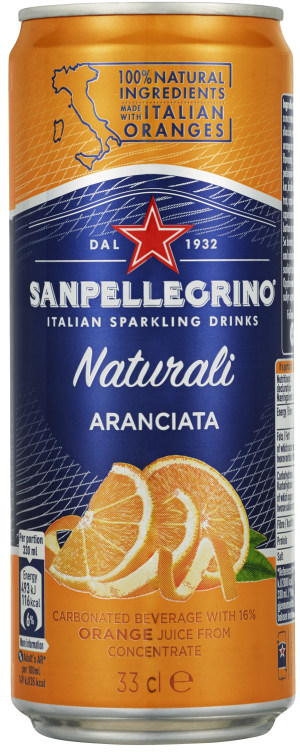 San Pellegrino Aranciata 0,33l boks