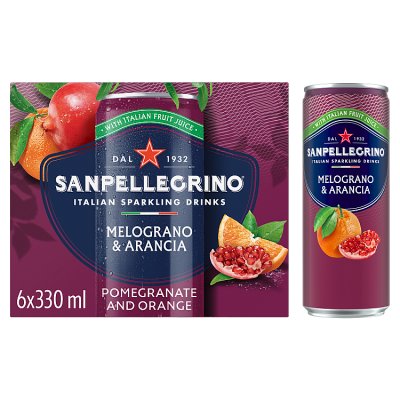 San Pellegrino Pomegranate & Orange
