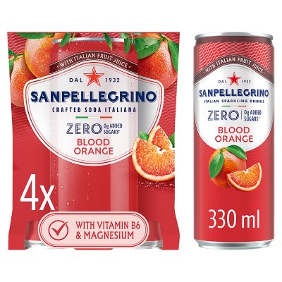 San Pellegrino Zero Aranciata Rossa
