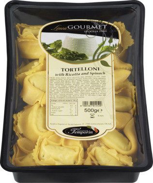 Tortelloni Ricotta og Spinat Temporin 500g