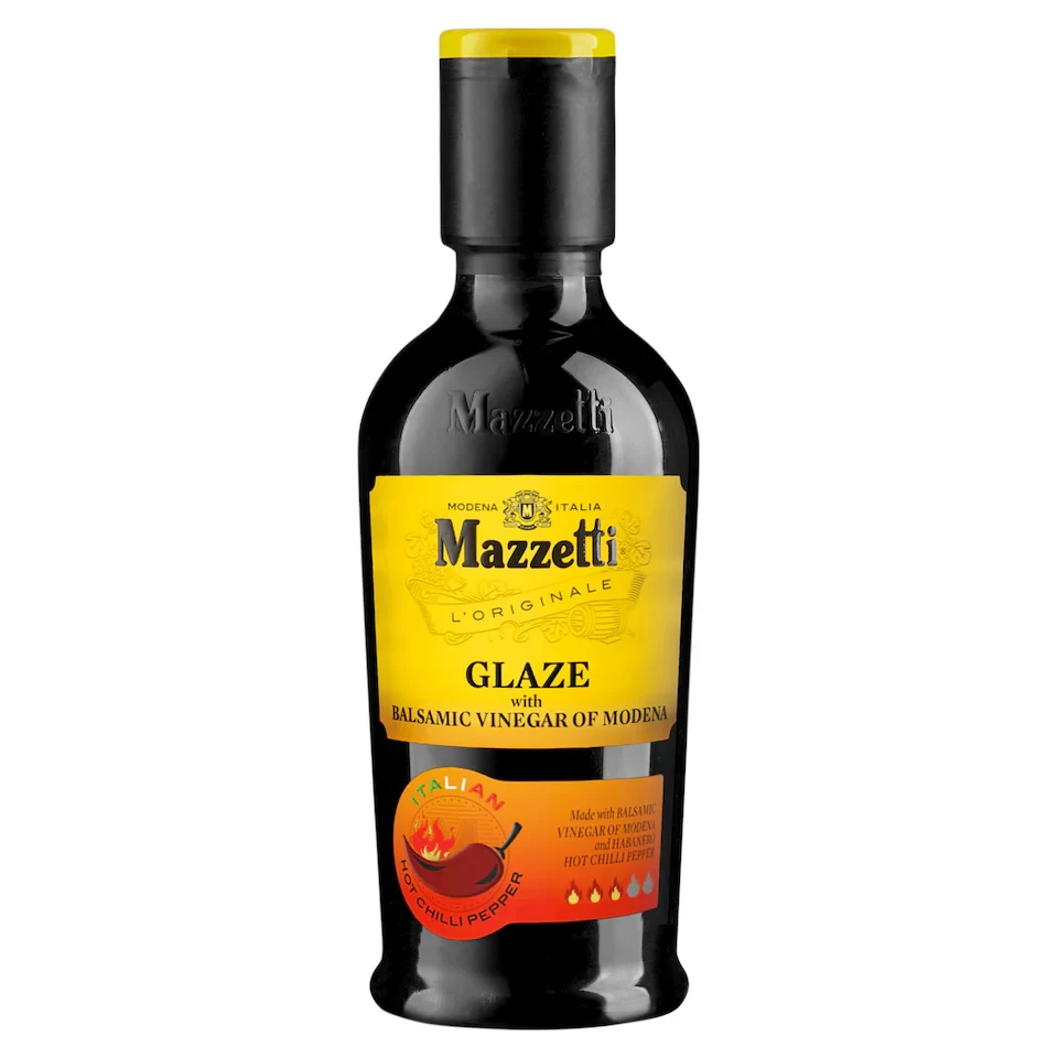 Mazzetti GLAZE with BALSAMIC VINEGAR OF MODENA and HOT CHILLI PEPPER 215ml