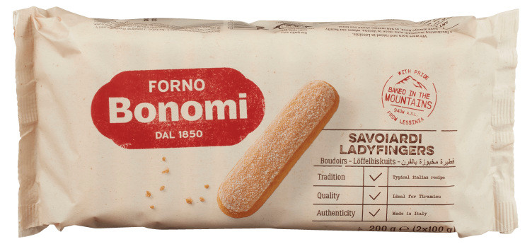 Savoiardi Kjeks 200g Forno Bonomi