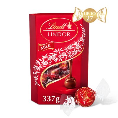Lindt Lindor Milk Chocolate Truffles Box