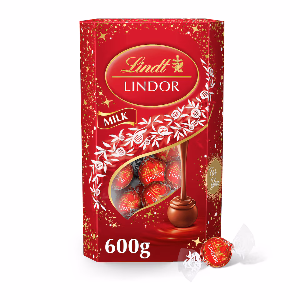 Lindt Lindor Milk Chocolate Truffles 600G