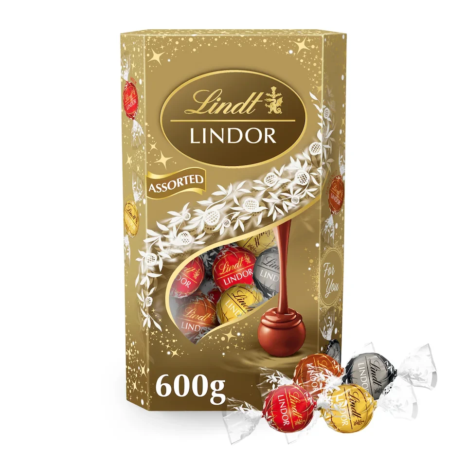 Lindt Lindor Assorted Chocolate Truffles 600G