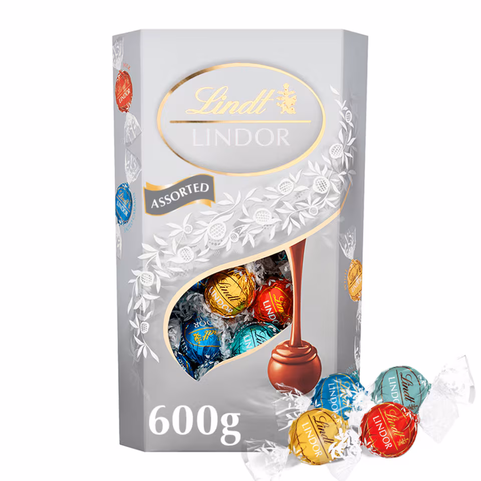 Lindt Lindor Silver 600g