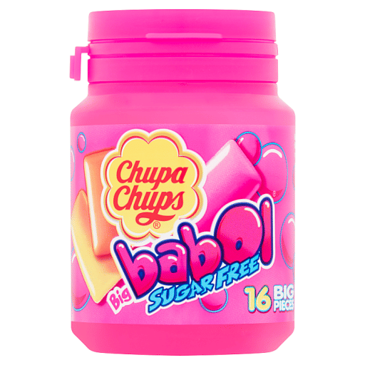 Chupa Chups 16 Big Babol Sugar Free 64g