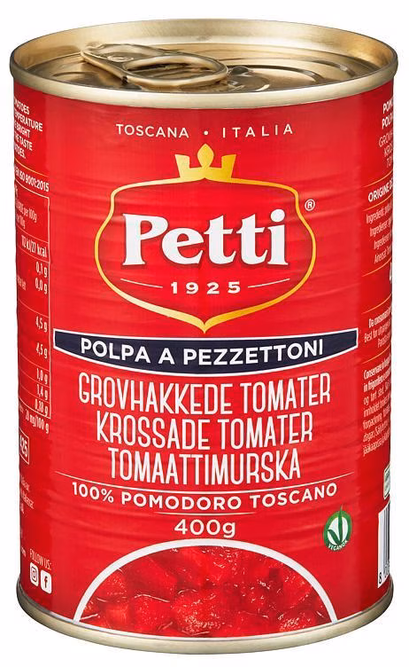 Grovhakkede Tomater 400 g