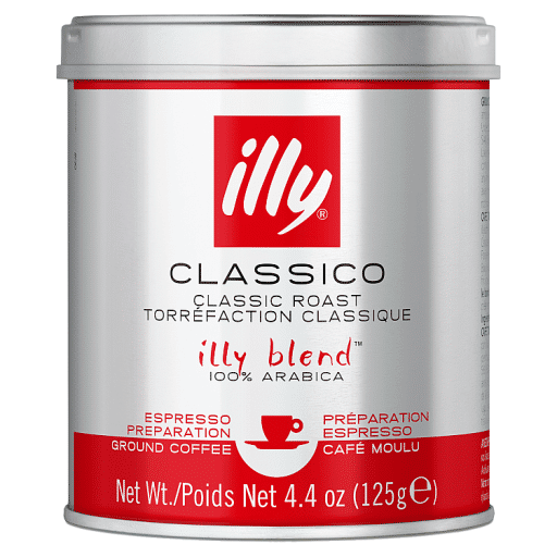 Illy Classic Roast Ground Coffee 125g