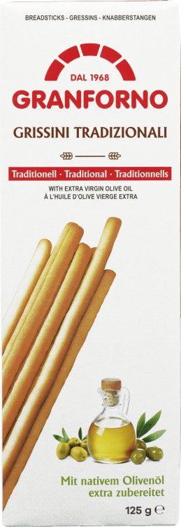 Grissini 125g Granforno