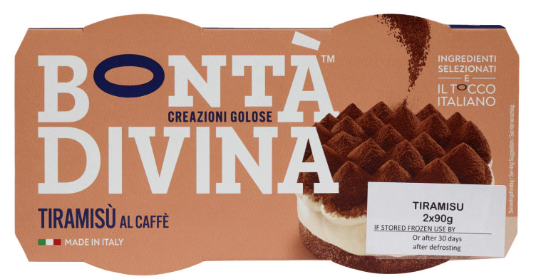 Tiramisu 2x90g Bonta Divina