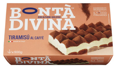Tiramisú 500g Bonta Divina