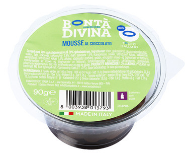 Sjokolademousse 90g