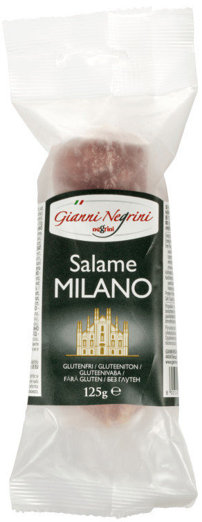 Salami Milano Snabb 125g Negrini