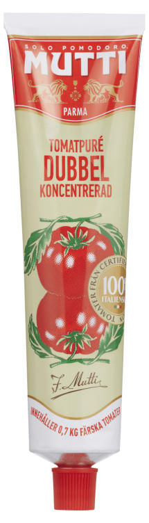 Tomatpure i Tube 130g Mutti