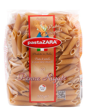 Fullkorn Penne 10x500g Pasta Zara