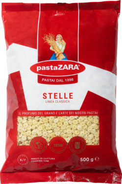 Stelle 500gr Pasta Zara