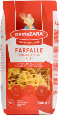 Farfalle 500g Pasta Zara