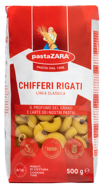 Chifferi Rigati "store Makaroni" 500g Pasta Zara