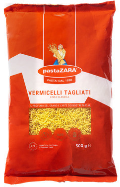Vermicelli Tagliati 500g Pasta Zara