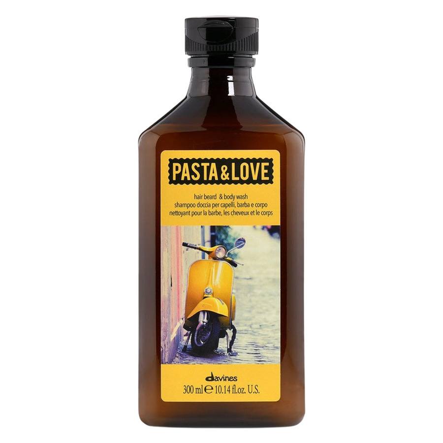Davines Pasta & Love Hair, Beard & Body Wash 300ml