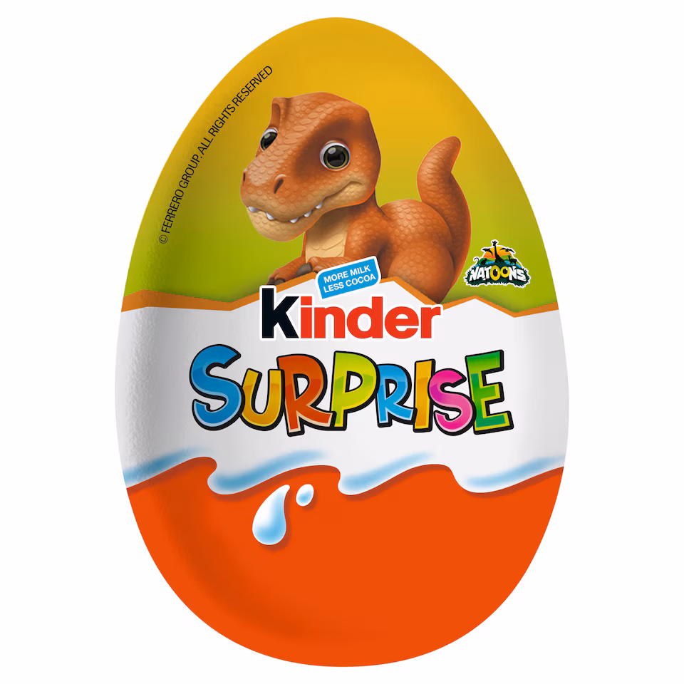 Kinder Surprise Natoons Chocolate Egg 20g