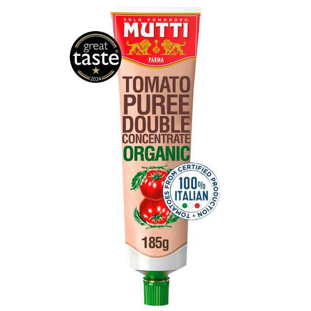Mutti Organic Double Concentrate Tomato Puree 185g
