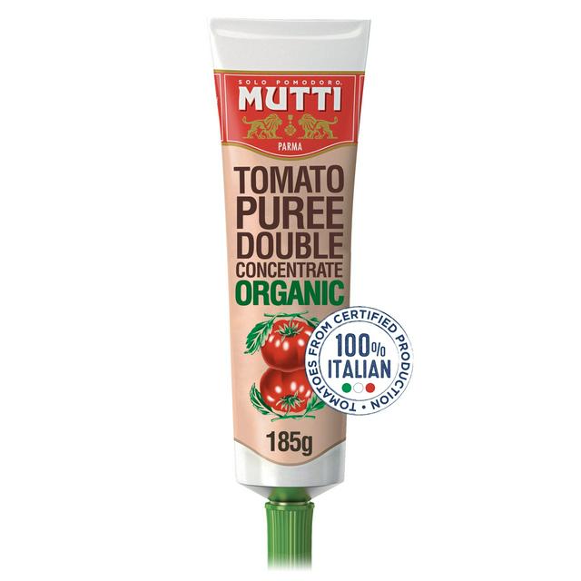 Mutti Organic Double Concentrate Tomato Puree 185g
