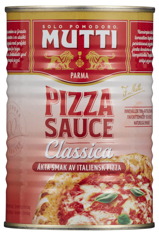 Pizzasaus Klassisk 400g Mutti
