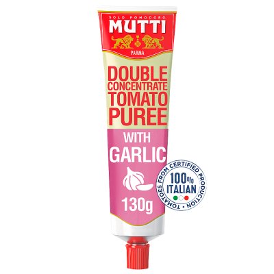 Mutti Tomato Puree with Garlic