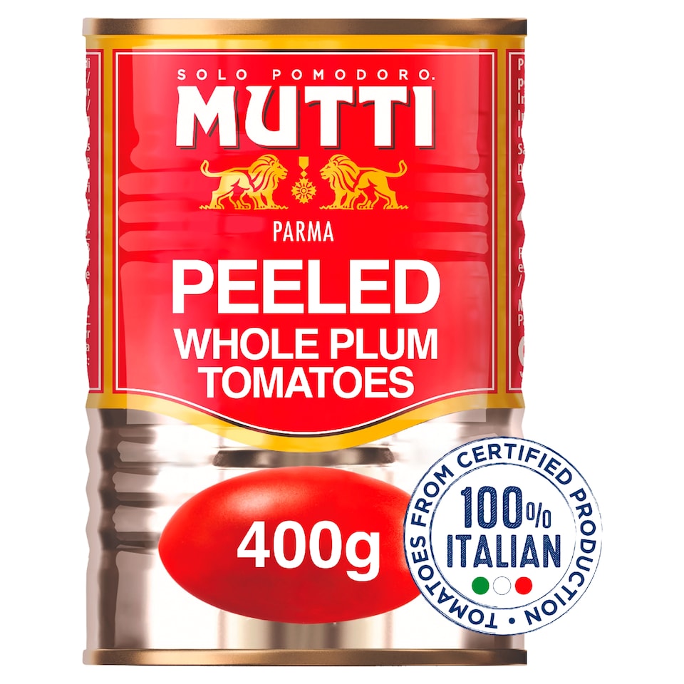 Mutti Peeled Whole Plum Tomatoes 400g