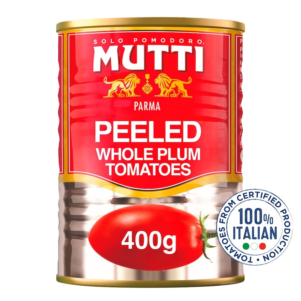 Mutti Peeled Whole Plum Tomatoes 400g