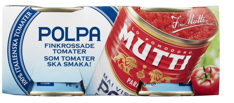Tomat Crushed 2x210g Mutti