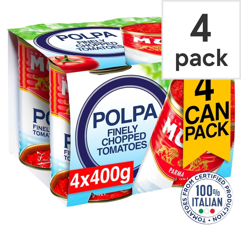 Mutti Finely Chopped Tomatoes 4x400g