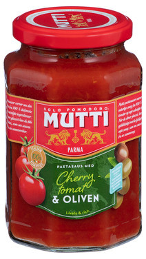 Pastasaus m/ Oliven 400g Mutti