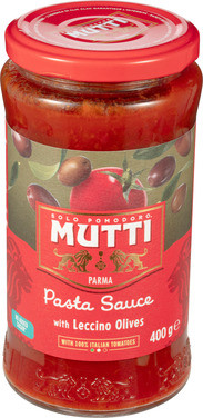 Pastasaus m/ Oliven 400g Mutti