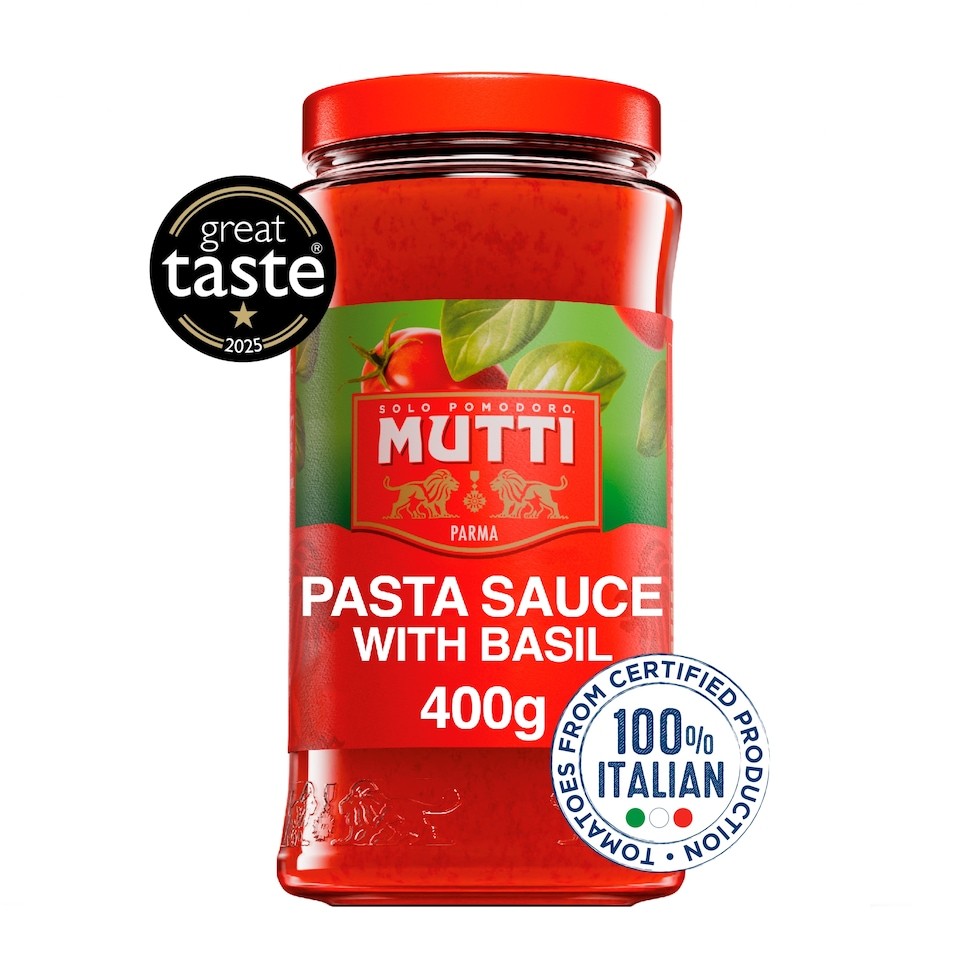 Mutti Tomato Pasta Sauce with Basil 400g
