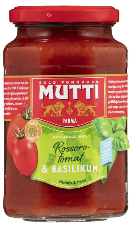 Pastasaus m/Basilikum 400g Mutti