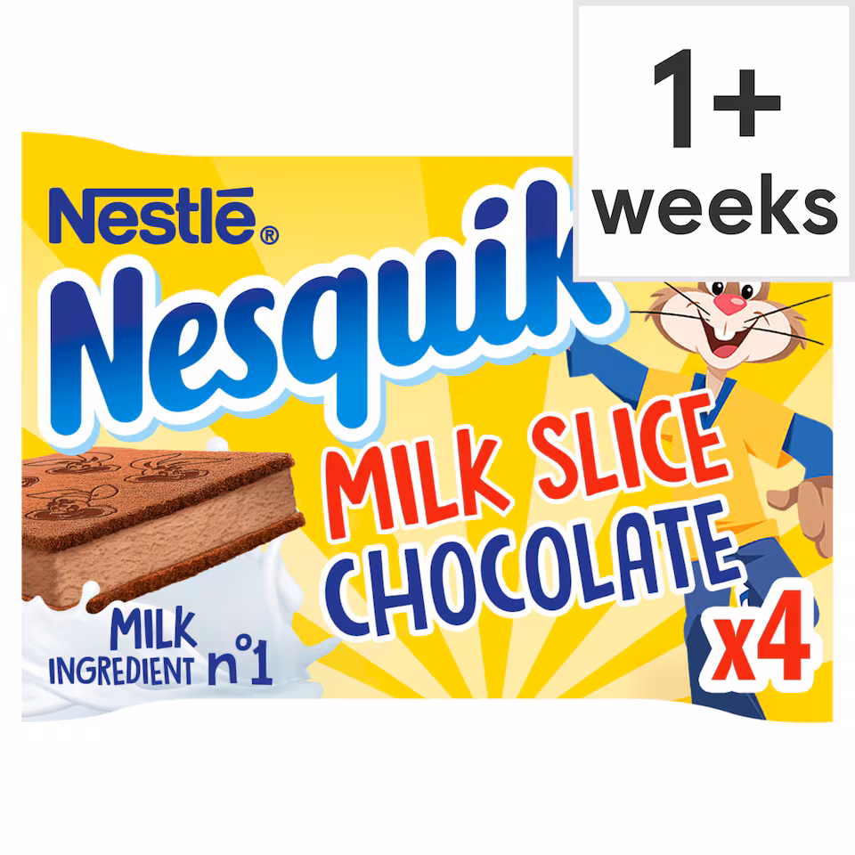 Nestle Nesquik Milk Slice - Chocolate 4x26g