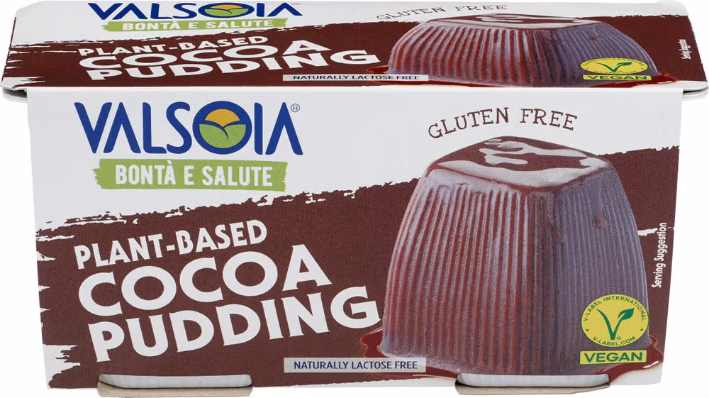 Sjokoladepudding Vegansk, 2stk, 230 g