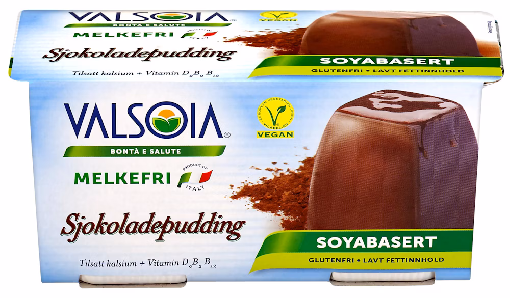 Sjokoladepudding Vegansk, 2stk, 230 g