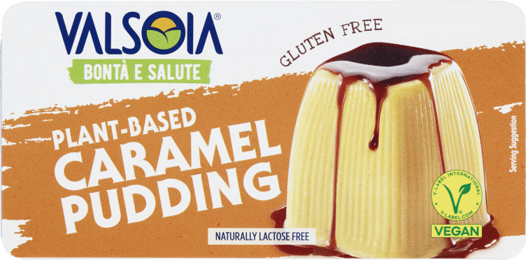 Karamellpudding m/Saus Melkefri 2x115g Valsoia